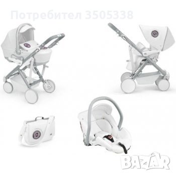 Бебешка количка Cam Pulsar  3 в 1, снимка 3 - Детски колички - 42194592