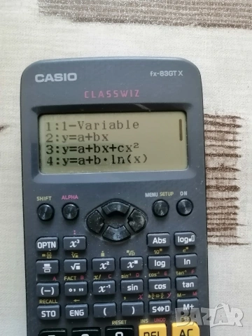 Научен калкулатор CASIO fx83GT X, снимка 2 - Друга електроника - 53582388