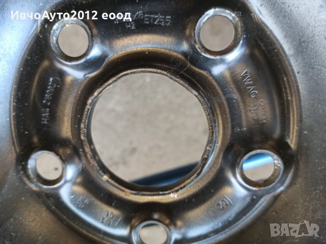 Резервна гума патерица 16' vw seat skoda 5x112 , снимка 2 - Гуми и джанти - 41337591