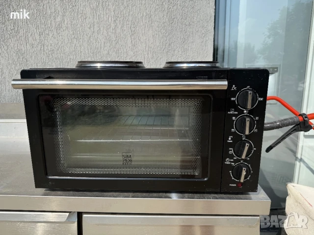 Малка печка с 2 котлона 