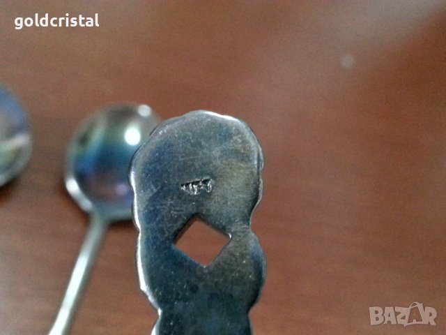 Сребърни лъжички , снимка 4 - Антикварни и старинни предмети - 40957862