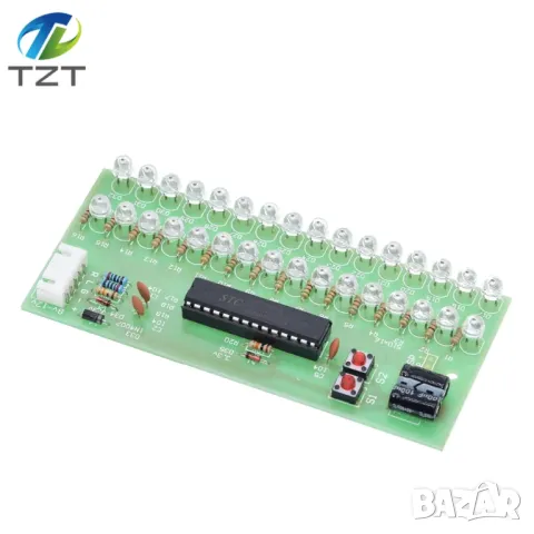 LED индикатор за ниво на VU аудио сигнал / сглобен, снимка 5 - Друга електроника - 48065038