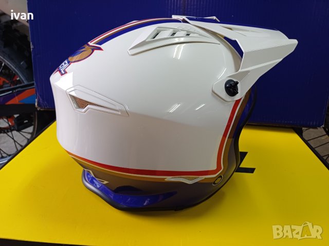 Каска oneal скутер триал чопър trial, снимка 5 - Спортна екипировка - 42430821