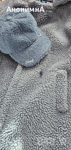 Комплект teddy bear палто с шапка , снимка 3 - Палта, манта - 52419997