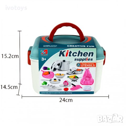 Детски комплект в куфарче Млад готвач - Код 4877, снимка 3 - Други - 41711034