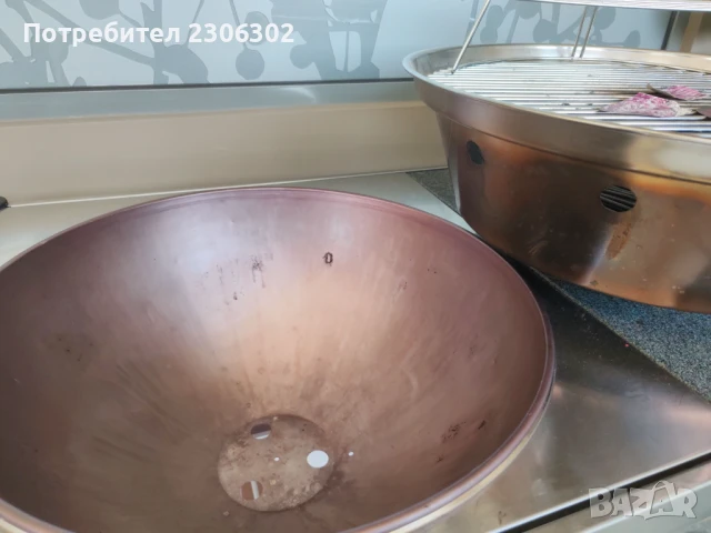 Барбекю количка скара DanCook дърва въглища, снимка 1