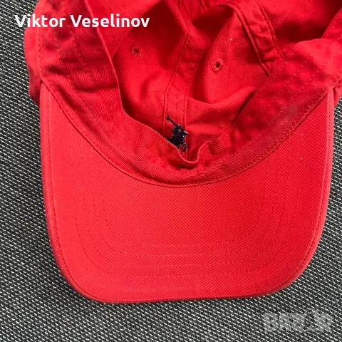 Polo Ralph Lauren Шапка С Козирка Червена One Size OSFA, снимка 3 - Шапки - 55848323