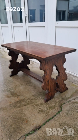 Маса холна масив Рустик №132