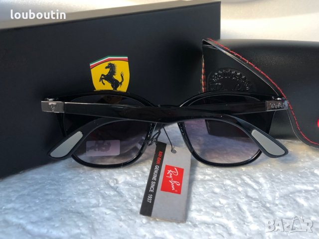 Ray-Ban RB4297 SCUDERIA FERRARI унисекс слънчеви очила дамски мъжки, снимка 11 - Слънчеви и диоптрични очила - 34455650