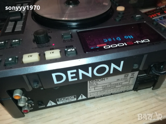 DENON DN-S1000 MP3 CD PLAYER-MADE IN JAPAN 1911251016, снимка 7 - Декове - 52462994