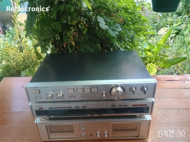 Luxman C-02 / M-02 / T-02 (T-530)– ТОП състояние, снимка 12 - Ресийвъри, усилватели, смесителни пултове - 56064273