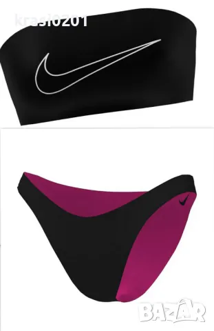 Разпродажба!Оригинален бански костюм на Nike/Найк! Л, снимка 2 - Бански костюми - 50366354