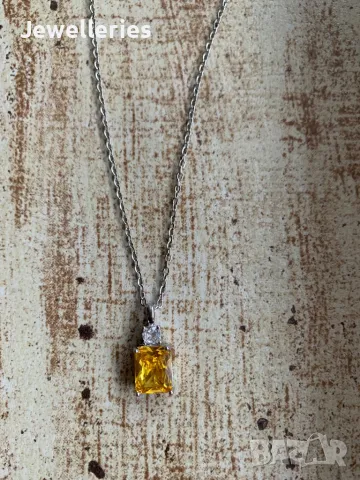 Колие, медицинска стомана, снимка 4 - Колиета, медальони, синджири - 47439212