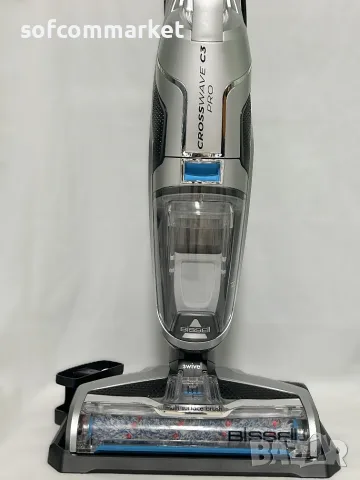  Прахосмукачка за сухо и мокро почистване Bissell CrossWave C3 Pro 3555N – С Гаранция!, снимка 2 - Прахосмукачки - 55948921