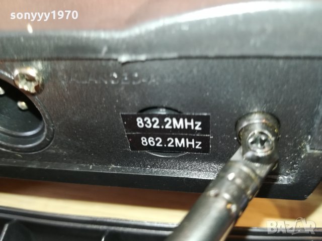 SHURE 2 MIC WIRELESS+КУФАР 2102221743, снимка 15 - Микрофони - 35868672