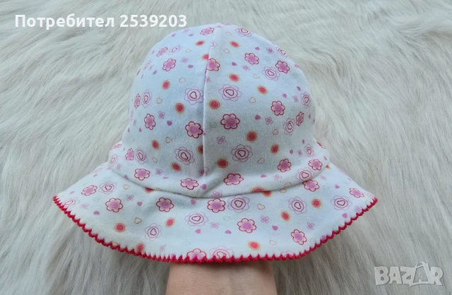 Детска шапка 9-12 месеца, снимка 6 - Бебешки шапки - 50762725