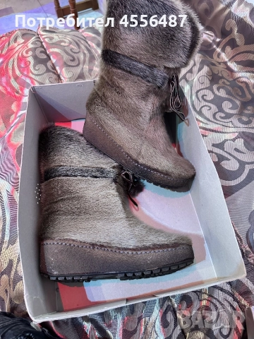 Оригинални дамски боти естесвенна кожа