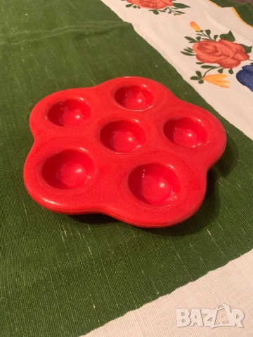 Плато за сервиране на варени яйца* Керамика