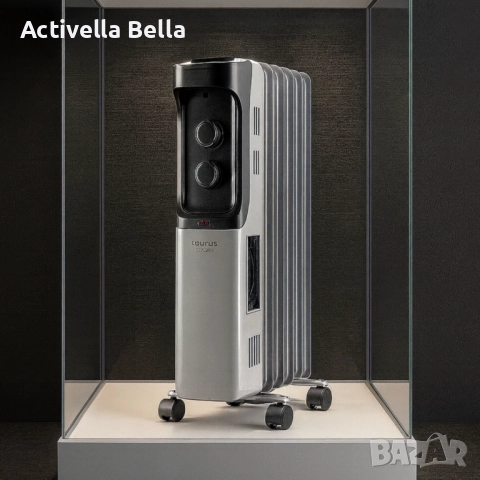 Маслен радиатор с термостат, TAURUS - 1500W -35% отстъпка, снимка 5 - Радиатори - 52576449