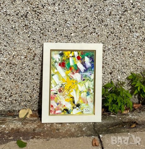 Авторска картина маслени бои, снимка 4 - Картини - 42295668