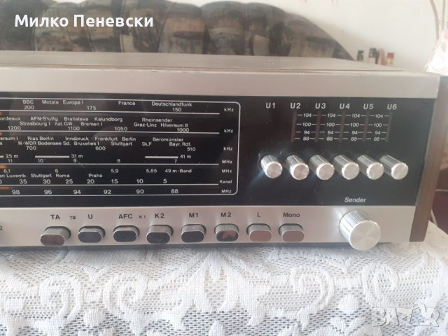 GRAETZ MELODIA ELECTRONIC - 302 MADE IN GERMANY STEREO RECEIVER VINTAGE , снимка 3 - Ресийвъри, усилватели, смесителни пултове - 41420042