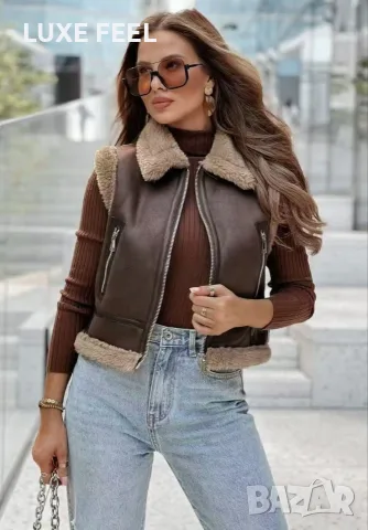 ✨ Дамски Елеци ✨, снимка 3 - Елеци - 56349186