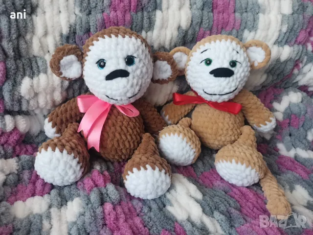 Коледни играчки амигуруми , снимка 6 - Плюшени играчки - 48141204