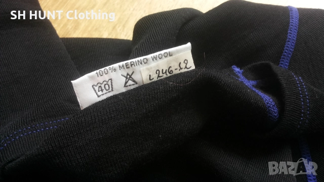 Bekken & Strom 100% Merino Wool Thermo Underwear размер M / L термо блуза - 1641, снимка 6 - Екипировка - 52777477