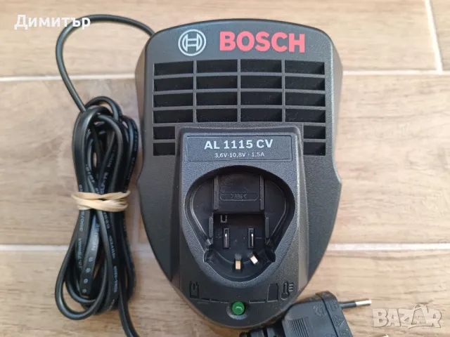 Bosch AL 1115 CV зарядно 10.8-12V, снимка 2 - Винтоверти - 46117535