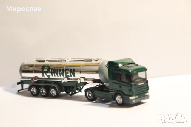 HERPA H0 1/87 SCANIA ЦИСТЕРНА KАМИОН МОДЕЛ TIR, снимка 4 - Колекции - 51073934