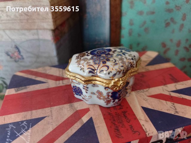 порцеланова кутийка за бижута от Италия, снимка 2 - Декорация за дома - 41808512