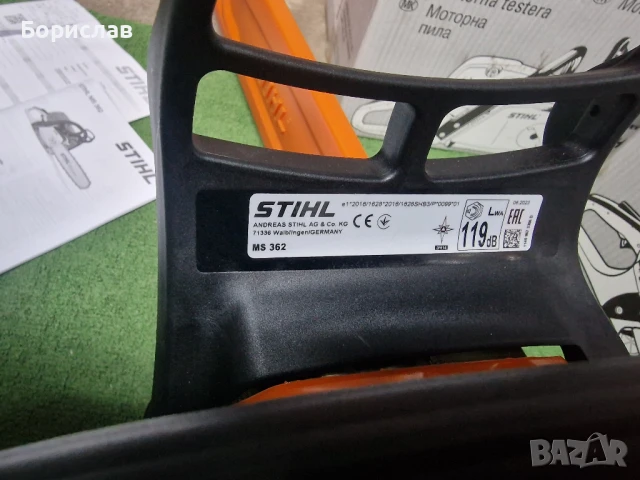 Резачка Stihl MS 362, снимка 3 - Други машини и части - 50942784