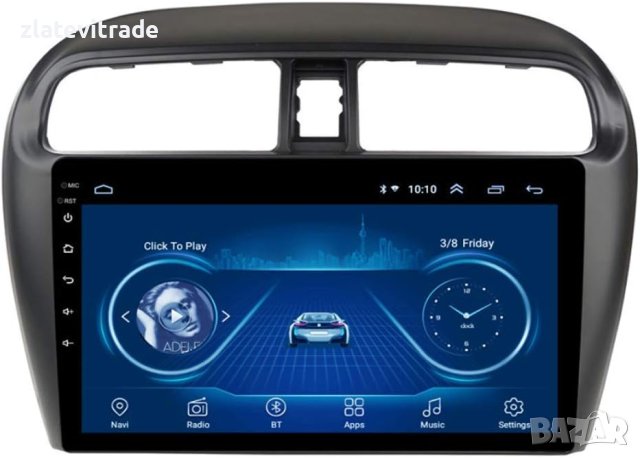 MItsubishi Mirage Attrage 2012-2018 - 9" Андроид Навигация , 9639, снимка 7 - Навигация за кола - 41881827
