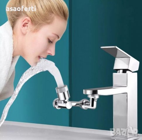 Универсален въртящ се накрайник за чешма, 1080, снимка 2 - Други - 39745181