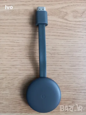 Google Chromecast 3 (3rd Gen) – Безжичен медиен стриймър / Като нов / Пълен комплект, снимка 2 - Плейъри, домашно кино, прожектори - 55971683