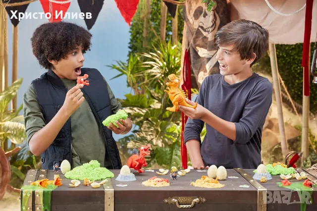 Динозавърско яйце с 10 изненади Zuru Smashers Dino 3 вида, снимка 12 - Фигурки - 48893162