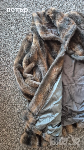 Дамско палто еко кожа, снимка 2 - Палта, манта - 53845183