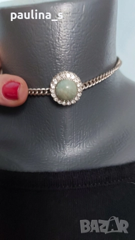 Пет различни броя / Колиета Parfois и унисекс ланец от медицинска стомана / Панцер, снимка 17 - Колиета, медальони, синджири - 52373370