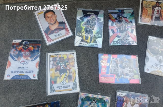 ЛОТ ПАНИНИ Panini Карти Американски футбол NFL NFLPA, снимка 5 - Колекции - 42651602