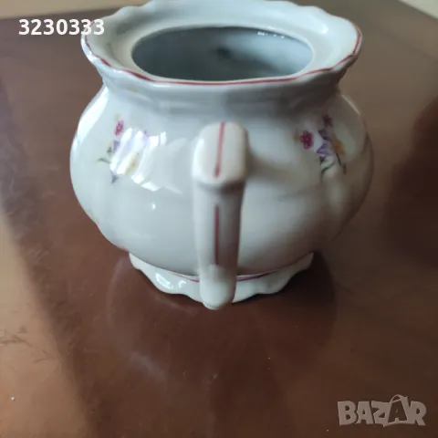 Порцеланова захарница , снимка 5 - Аксесоари за кухня - 49525519