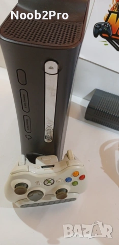 Xbox 360 Fat – 120GB HDD + безжичен контролер с клавиатура, снимка 3 - Xbox конзоли - 53760948
