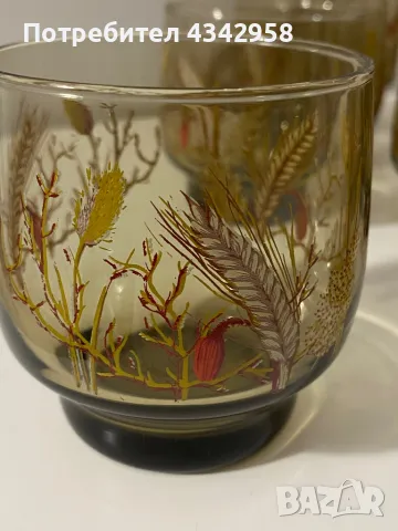 Luminarc Tivoli France. 1960-1970г.Ретро чаши., снимка 4 - Антикварни и старинни предмети - 49613177