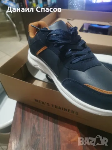 НОВИ! Спортни обувки (маратонки) Livergy, с елементи от естествена кожа, номер 44 , снимка 3 - Маратонки - 50228088