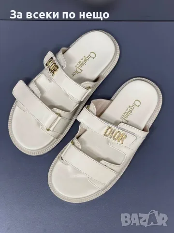Christian Dior Дамски Чехли Кристиян Диор - 2 Цвята Код SEM-329, снимка 2 - Чехли - 55787470