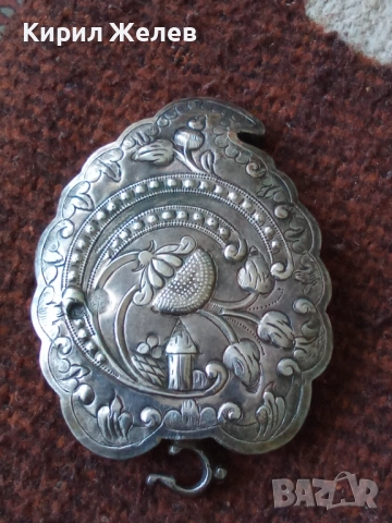 Пафта стара сребърна 1 брои 50103, снимка 3 - Антикварни и старинни предмети - 52220121