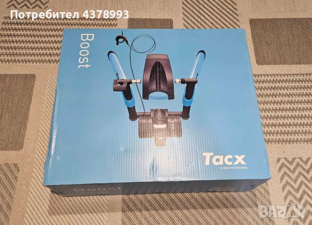 Нов Garmin Tacx Boost Turbo Trainer Велотренажор, снимка 4 - Аксесоари за велосипеди - 53205280