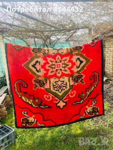 Родопски ръчно тъкан губер