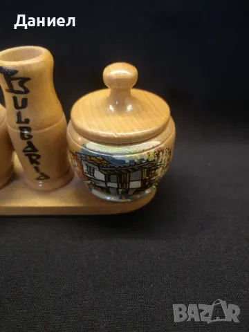 Етно пиперник и солница, снимка 3 - Антикварни и старинни предмети - 48937860