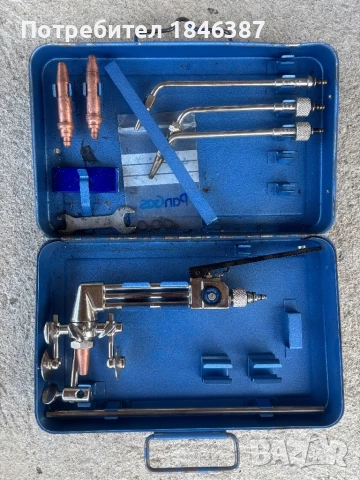 комплект за Газо-пламъчно рязане заваряване ОКСИЖЕН Резак PanGas Швейцария, снимка 1