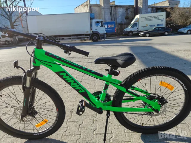 Промо велосипед 24" Passati NINJA зелен, снимка 9 - Велосипеди - 56254102
